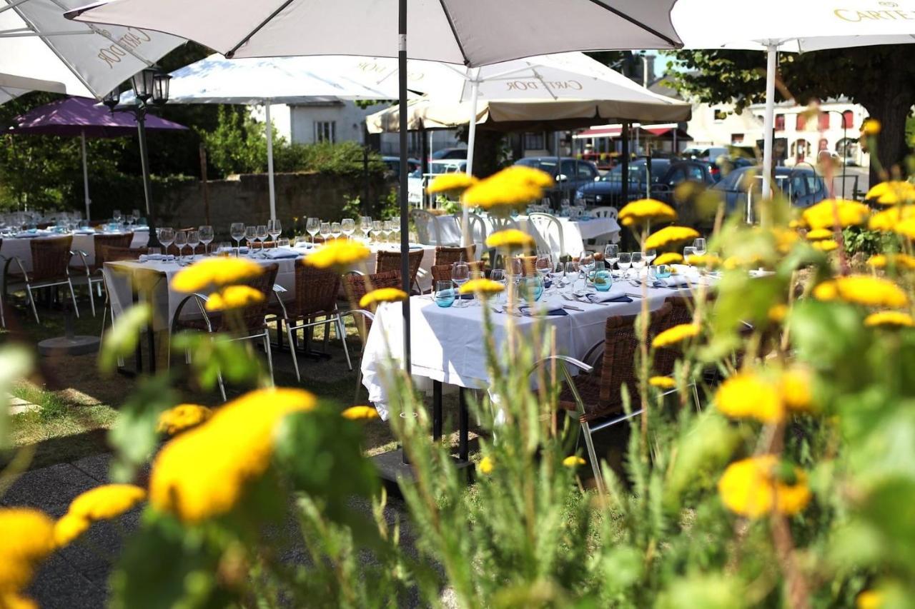 Logis Hotel Bellevue Restaurant La Pomme D'Or Coucy-le-Château-Auffrique Extérieur photo